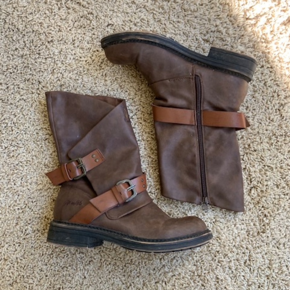 Blowfish brown boots size 8.5